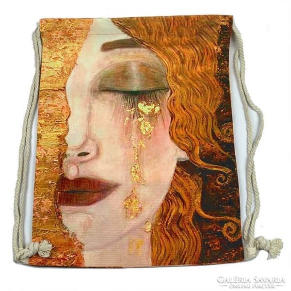 Klimt canvas backpack 2 (100089)