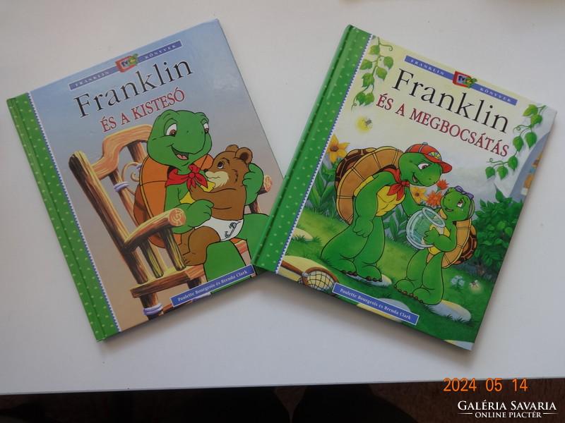 Paulette bourgeois: Franklin and the little brother + Franklin and forgiveness - two volumes together