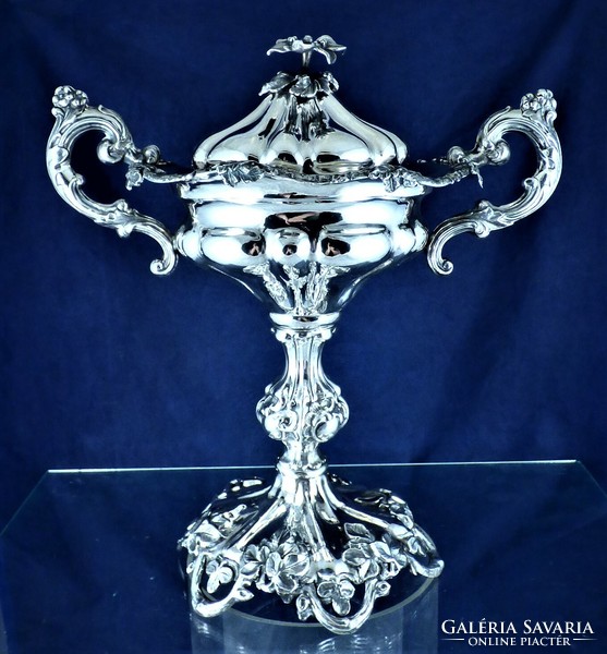 Breathtaking, antique silver bonbon holder, Sweden, 1819!!!