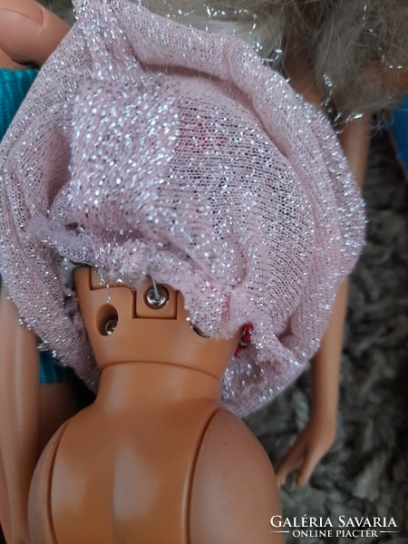 Retro vegyes Barbie baba csomag + a görkoris  Man