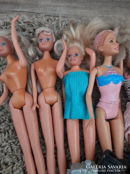 Retro vegyes Barbie baba csomag + a görkoris  Man