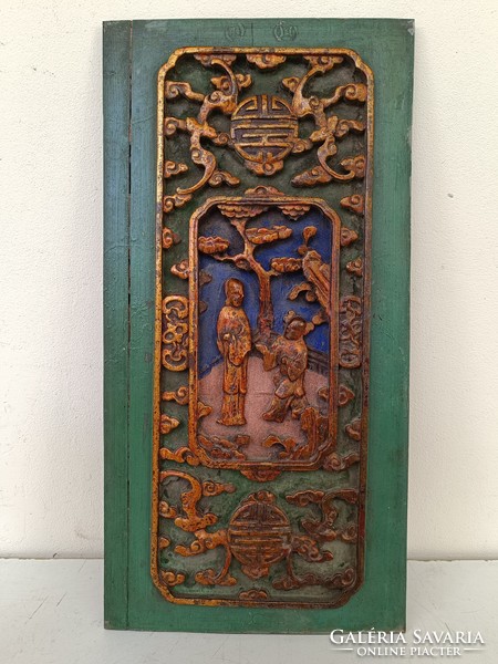 Antique Chinese furniture ornament decorative carved lacquered gilded spatial image life image 318 8889