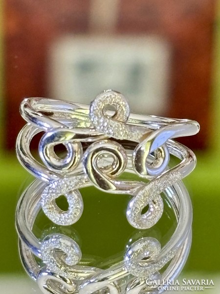 Gyönyörűséges, masszív ezüst gyűrű