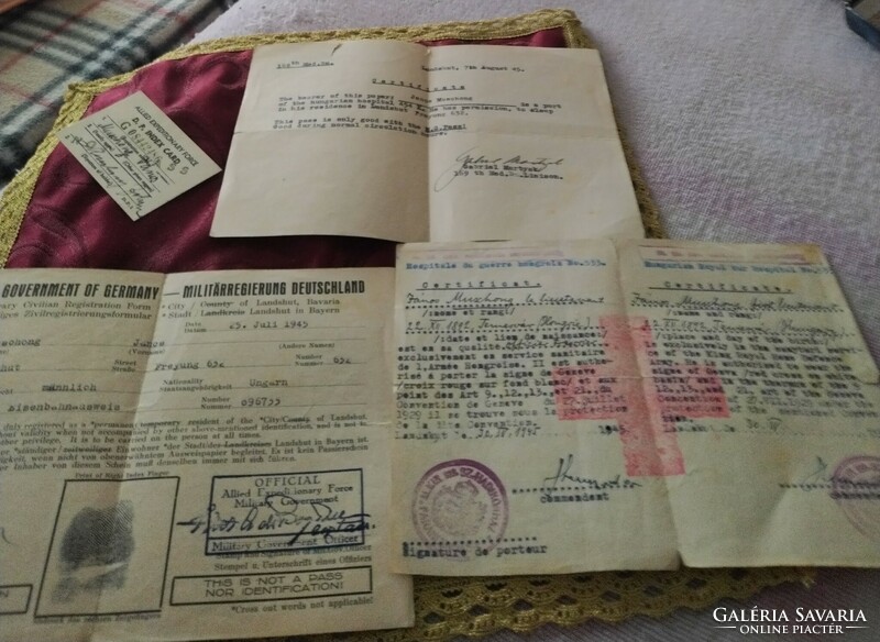 Prisoner of war documents from World War II: Germany
