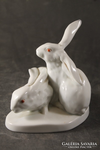 Pair of rabbits from Herend 236