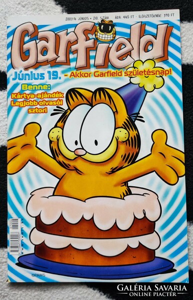 Garfield 210. Number