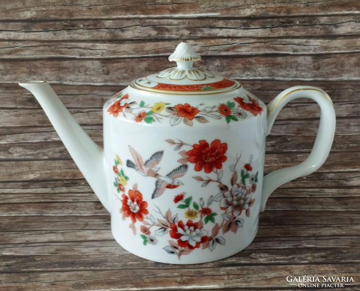 VISTA ALEGRE 'MAGNOLIA' FINOM PORTUGÁL PORCELÁN TEÁS VAGY KÁVÉS KANNA KIÖNTŐ
