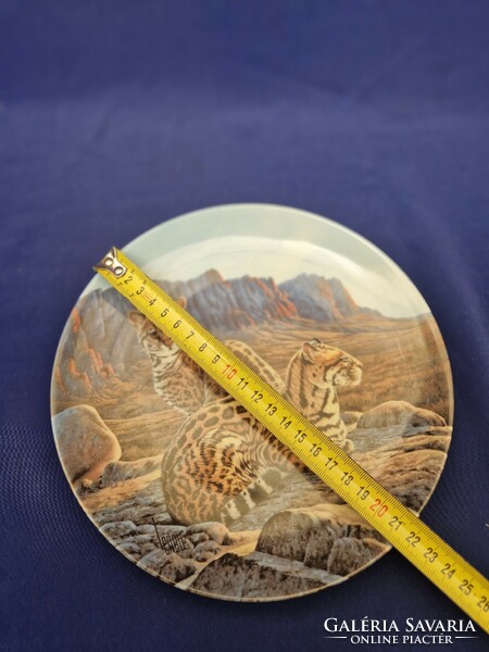 Knowles 1990 Lee Cable Amerika nagy macskái THE OCELOT Ltd Ed Plate tányét
