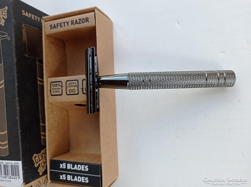 Profi biztonsági barber borotva 10 pengével