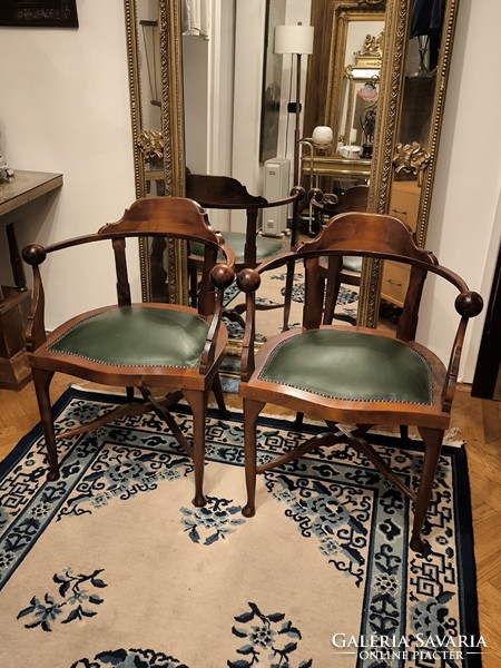 Amazing pair of restored Lingel armchairs
