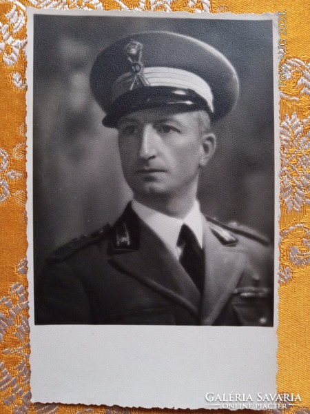 1938. Olasz, tiszti portré, nevesített