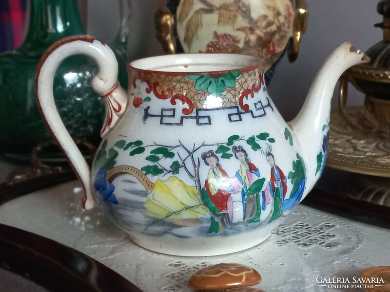 Antique villeroy& boch timor earthenware jug, collectors