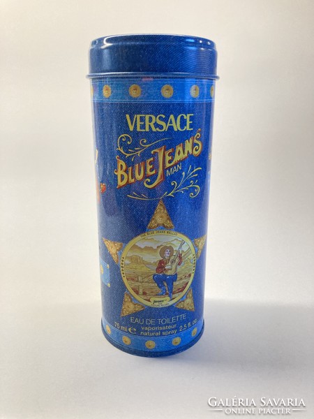Versace perfume tin box