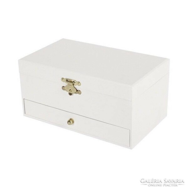 White jewelry box with drawers (231556)