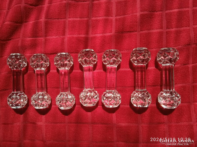 Crystal cutlery set of 8 pieces