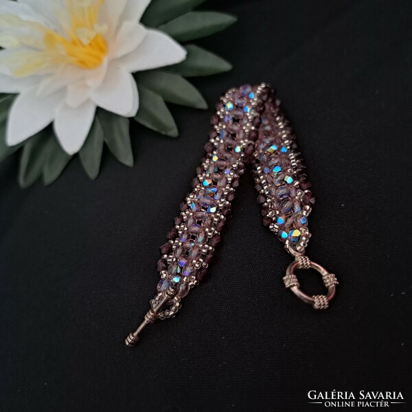 Handmade crystal bracelet
