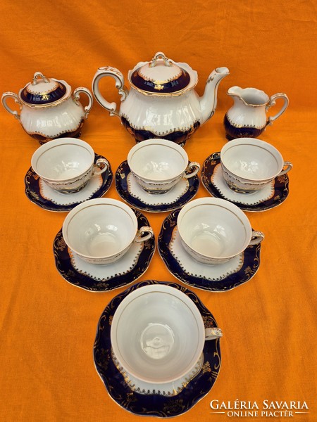 Zsolnay pompadour i. Tea set
