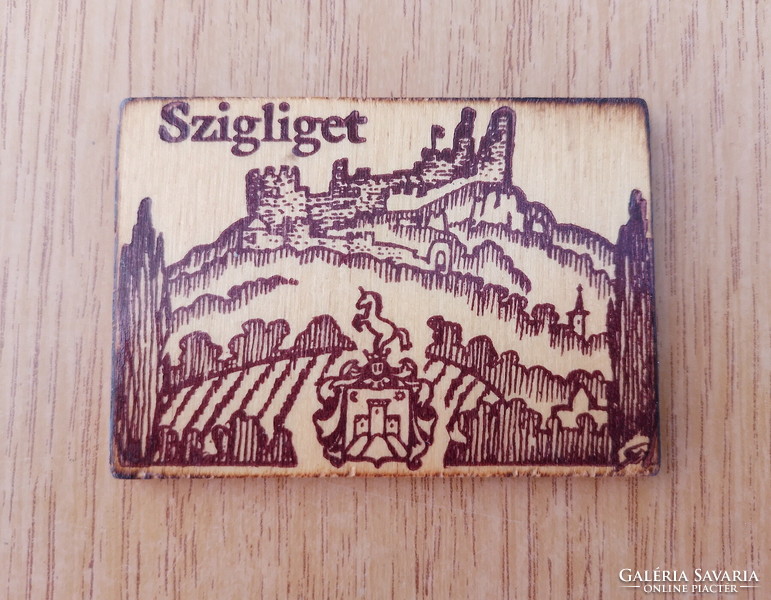 Szigliget / Dutch fridge magnet + gift