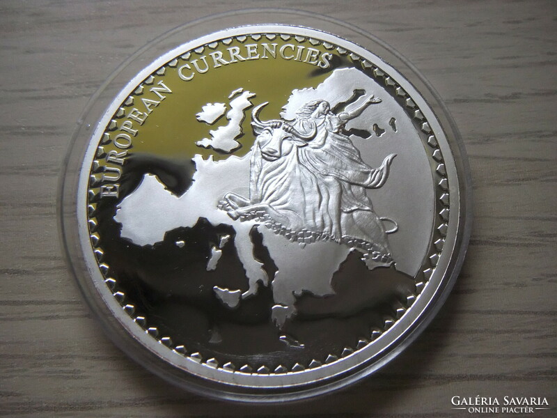 Monaco 20 centimeter commemorative coin 1995 in sealed capsule 54 gr 50 mm large coin + certificate