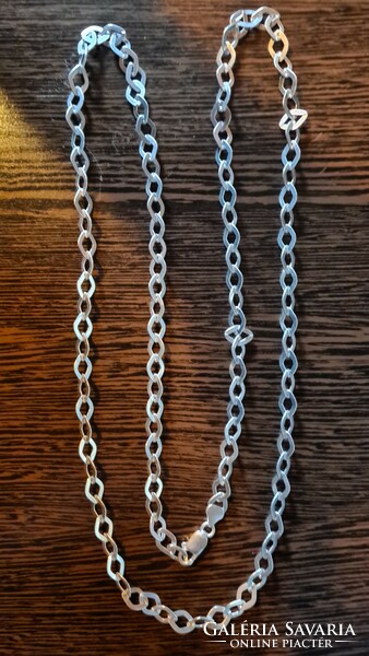 Necklace 100cm! Long 34.5G silver