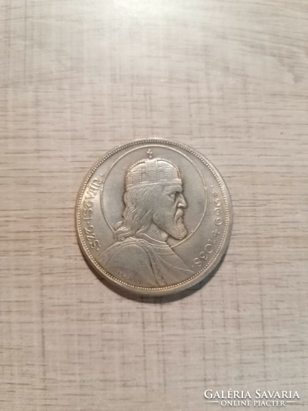 Ezüst 5 pengő Szent István 1938