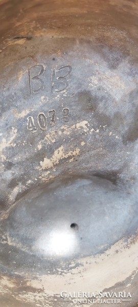 1880-as évekből, Bernard Bloch terrakotta, gazdaasszony libával