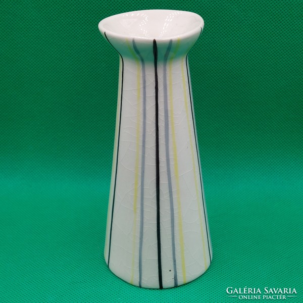 A rare collector's vase from the Budapest porcelain factory (zsolnay in Budapest).
