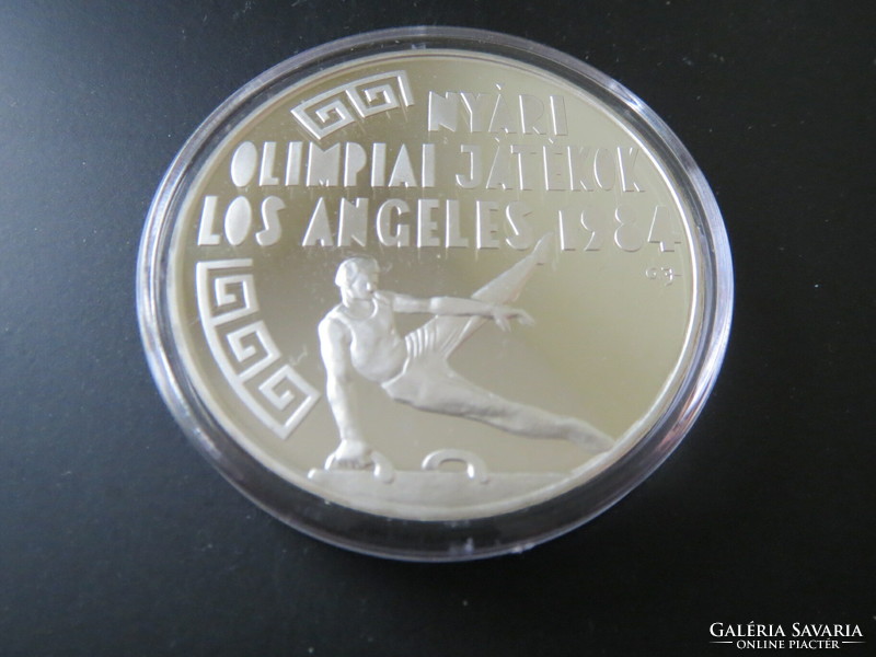 Summer Olympics (i.) 500 HUF silver commemorative coin 1984 Los Angeles