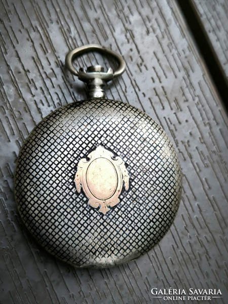 Antique silver pocket watch case omega pocket watch box