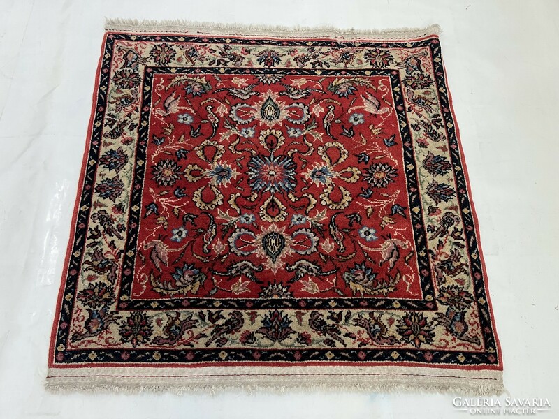 3418 Iranian mahal handmade wool Persian carpet 100x100cm free courier