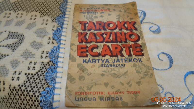 The rules of tarokk casino-ékarte card games. G. J. Rotter The Art of Playing Cards