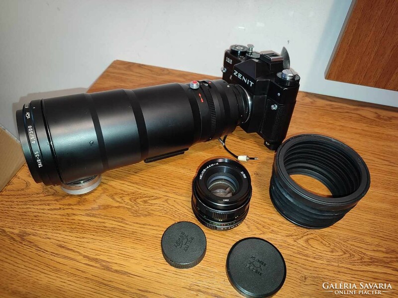 Tair-3 300mm f4.5 Telephoto sniper zenith 12s camera 52mm f2.0 Lens