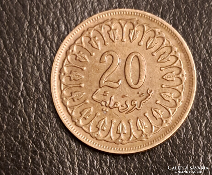 1960.  Tunézia 20 Millim  (1639)
