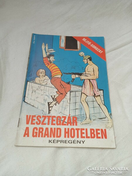 Rejtő sorozat 17. sz. - Vesztegzár a Grand Hotelben - képregény  - RETRO Képregény