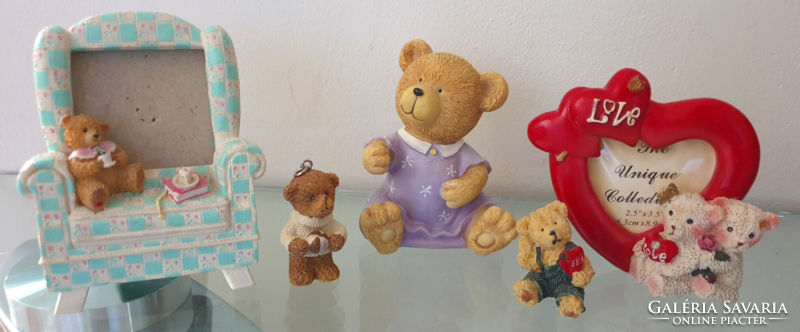 Retro teddy bear, teddy bears, photo holders