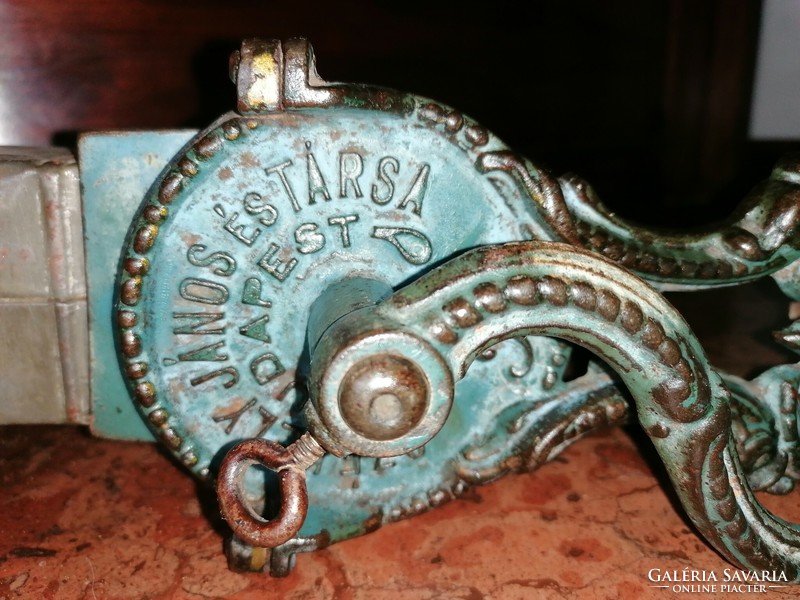 Old Art Nouveau nut grinder