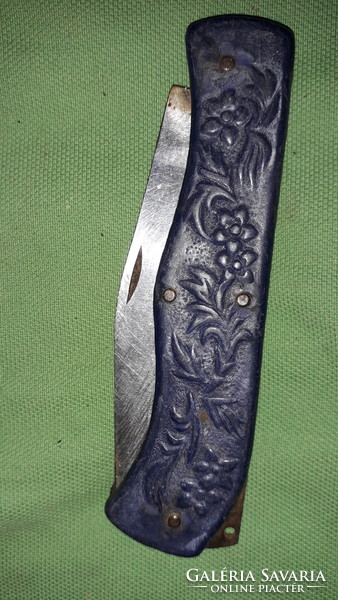 Old cccp metal / vinyl handle knife 20 cm, blade 10 cm according to the pictures