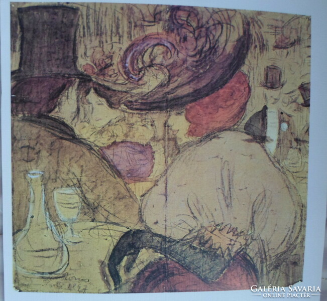 Rippl-Rónai József-nyomat: Moulin Rouge (1897)