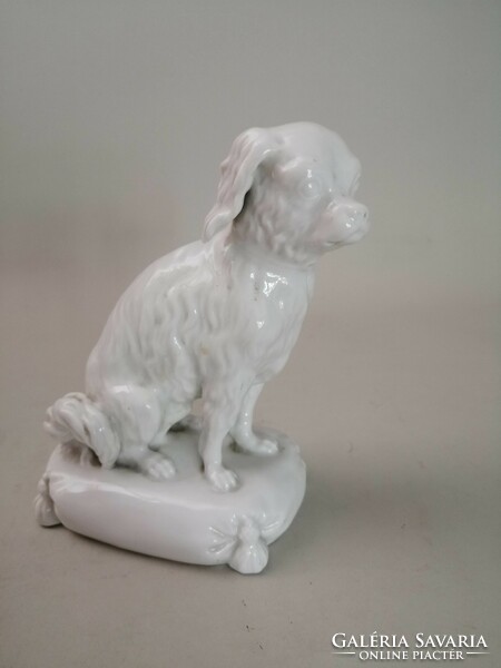 KPM BERLIN  -  PORCELÁN SPÁNIEL  -  1850 KÖRÜLI