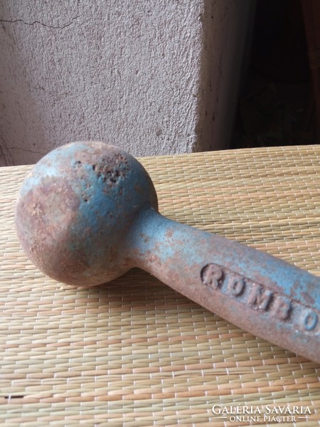 RETRO öntöttvas súlyzó  3 Kg