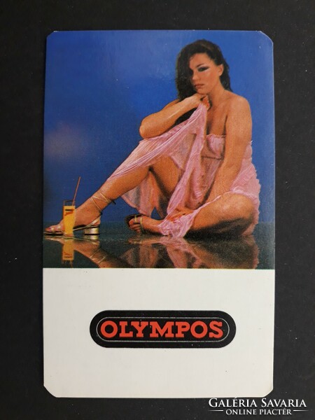 Kártyanaptár 1982 - Csajos, Olympos, Délker feliratos retró, régi zsebnaptár
