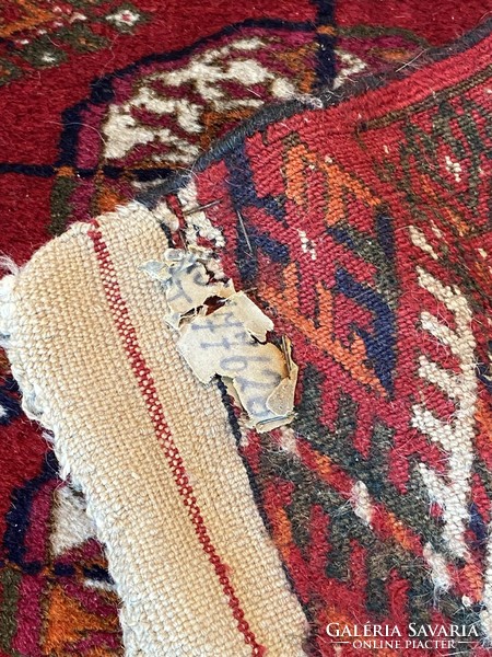 Antik Türkmén Tekke Futó Szőnyeg 75x260