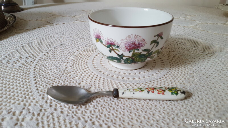 Villeroy & Boch,Botanica porcelán müzlistál kanállal