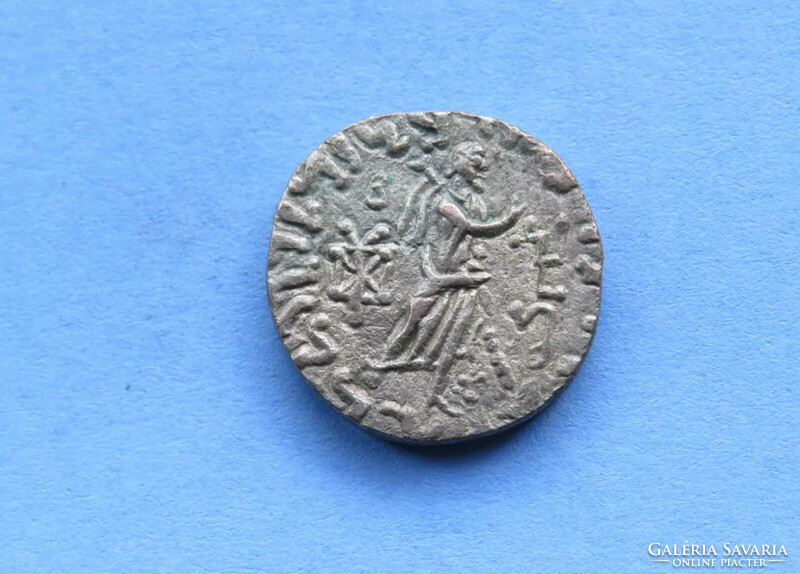 II. Azes indo-szkíta tetradrachma ezüst 9.56 gr