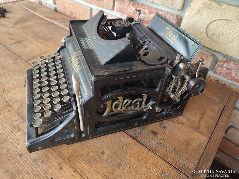 1911 IDEAL TYPEWRITER A4 sn 86931 antik QWERTZ Schreibmaschine írógép