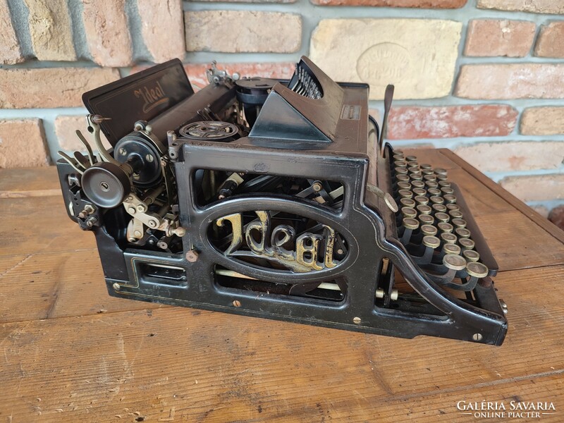 1911 IDEAL TYPEWRITER A4 sn 86931 antik QWERTZ Schreibmaschine írógép