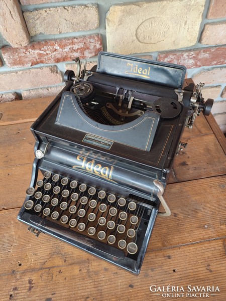 1911 IDEAL TYPEWRITER A4 sn 86931 antik QWERTZ Schreibmaschine írógép