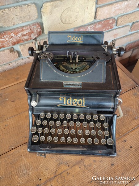 1911 IDEAL TYPEWRITER A4 sn 86931 antik QWERTZ Schreibmaschine írógép