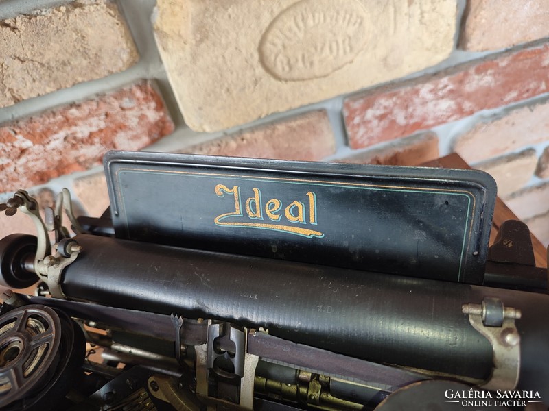 1911 IDEAL TYPEWRITER A4 sn 86931 antik QWERTZ Schreibmaschine írógép