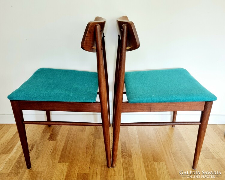 Mid-century teak szék pár